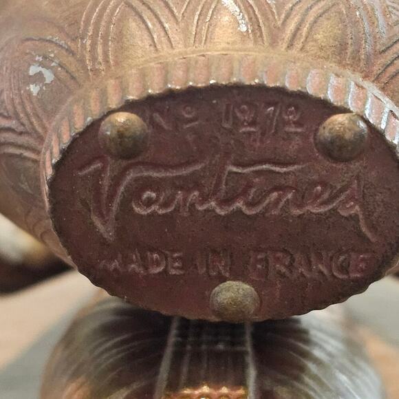 Antique Egyptian Goddess Incense Burner Revival Vantines Art Deco France 1920s - Picture 4 of 11